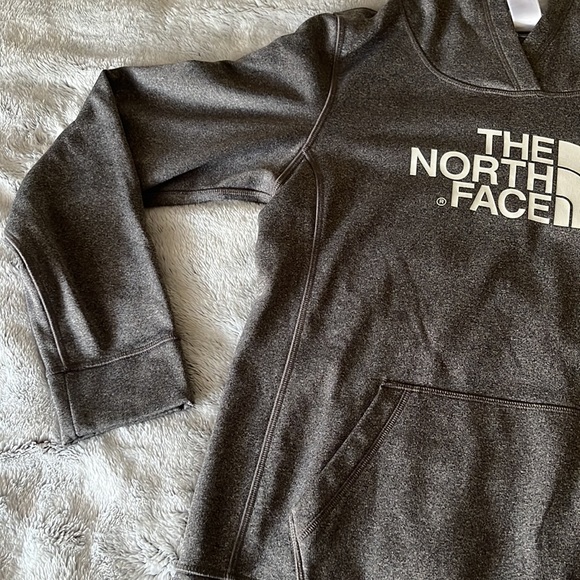 Gray North Face Hoodie - Picture 2 of 8